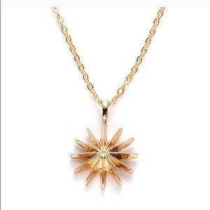 Indie Star Burst GOOD VIBES ONLY Necklace